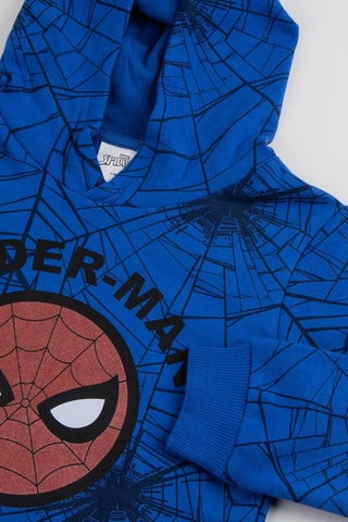 Sweater met capuchon Spider-Man Avengers Marvel - Donkerblauw