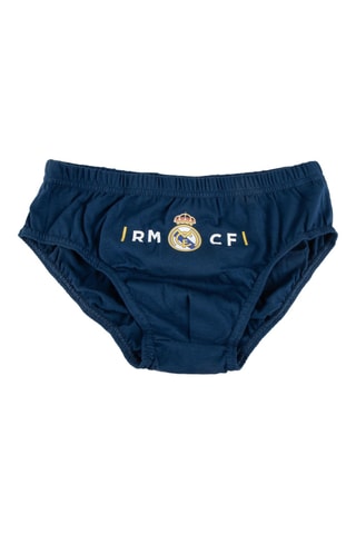 3 Slips Real Madrid - Wit en Marineblauw