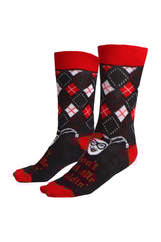 Sokken Harley Quinn DC Comics - Zwart