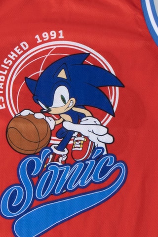 Hemd en Short Sonic Sonic De Egel - Blauw