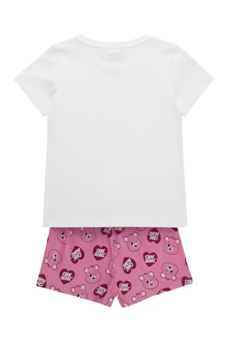 Pyjama Troetelbeertjes - Roze en Wit