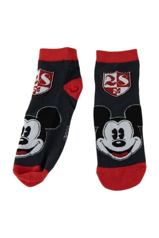 2 Paar Sokken Mickey Disney - Zwart