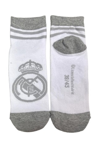 2 Paar Sokken Real Madrid - Marineblauw en Wit