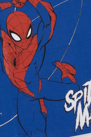 T-shirt Spider-Man Avengers Marvel - Kobaltblauw