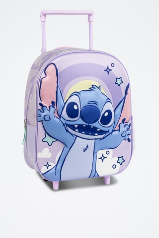 Rugtas met Wieltjes Stitch Lilo en Stitch Disney - Paars
