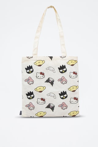 Totebag Hello Kitty Sanrio - Wit