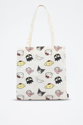 Totebag Hello Kitty Sanrio - Wit