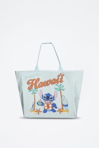 Totebag Stitch Lilo en Stitch Disney - Turquoise