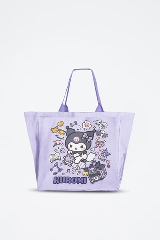 Shopper Kuromi Hello Kitty Sanrio - Paars