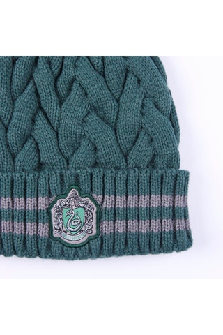 Muts met Pompon Zwadderich Harry Potter - Donkergroen