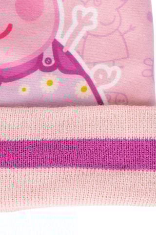 Muts met Pompon en Handschoenen Peppa Pig - Roze