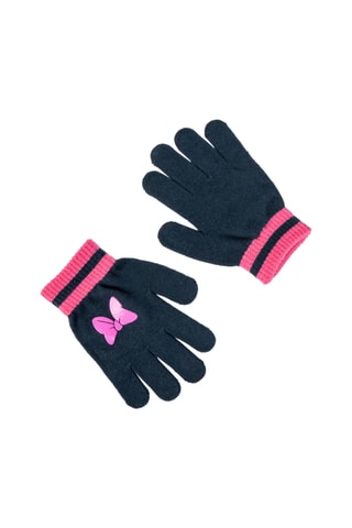 Muts met Pompon en Handschoenen Minnie Disney - Roze