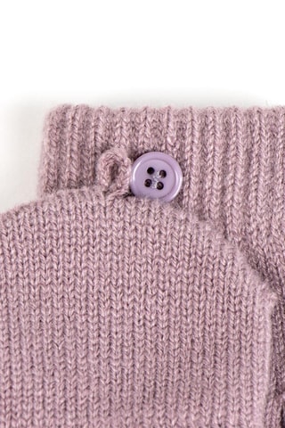 Muts met Pompon en 2-in-1 Handschoenen Stitch Lilo en Stitch Disney - Paars