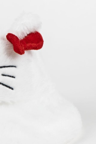 Bobhoedje Hello Kitty Sanrio - Wit