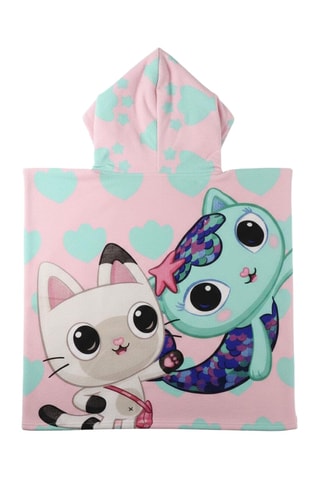 Badponcho met Capuchon Gabby en The Magic House - Roze