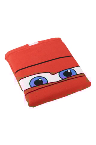 Badponcho Flash McQueen Cars Disney Pixar - Rood