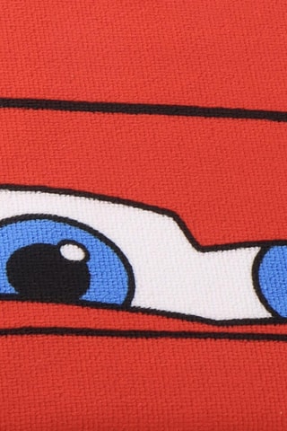 Badponcho Flash McQueen Cars Disney Pixar - Rood