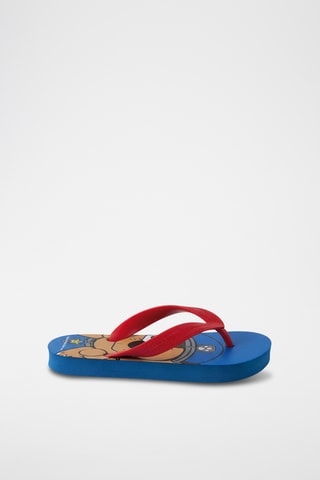 Slippers Ruben en Chase Paw Patrol - Indigoblauw en Rood