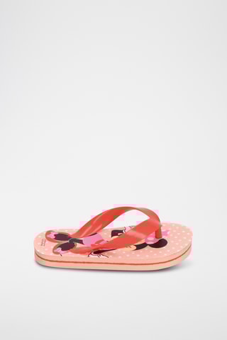 Slippers Minnie Disney - Koraalrood