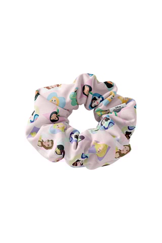 5 Scrunchies Disneyprinsessen - Lichtgroen en Roze
