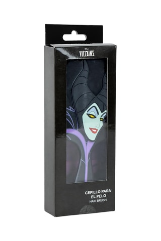 Haarborstel Maleficent Disney Villains - Zwart