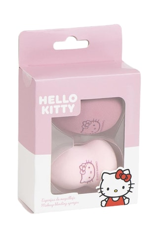 2 Make-up Sponsjes Hello Kitty Sanrio - Oudroze
