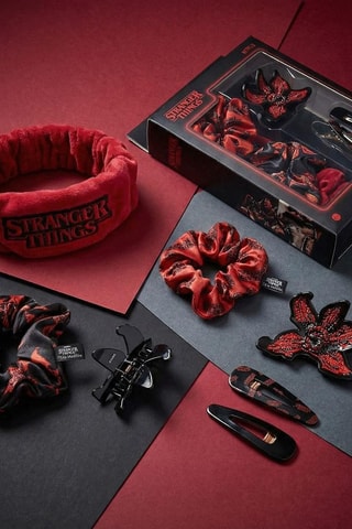 Haarborstel Stranger Things - Zwart