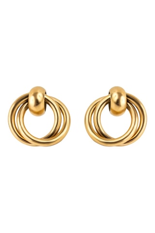 Oorbellen  - Doublé Geelgoud Emily Westwood