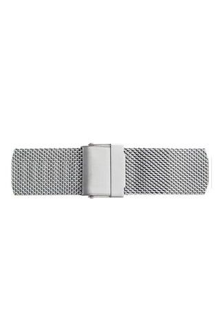 Stalen Quartz Horloge- Zilverkleurig en Wit - Frederic Graff