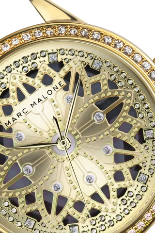 Stalen Quartz Horloge - Goudkleurig