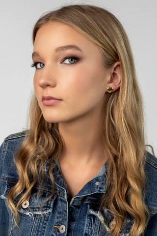 Oorbellen - Doublé Geelgoud