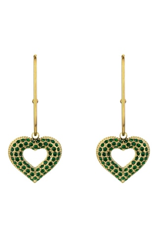 Boucles d'oreilles - Doré et vert - Marc Malone