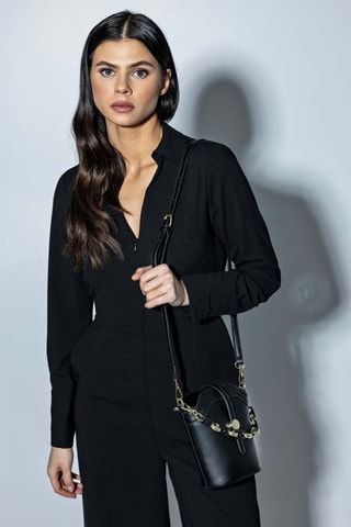 Sac seau Allison - Noir - Emily Westwood