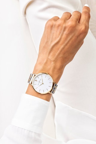 Montre à quartz en acier - Argenté et doré - Emily Westwood