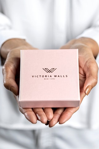 Montre à quartz en acier - Doré rose et blanc  - Victoria Walls