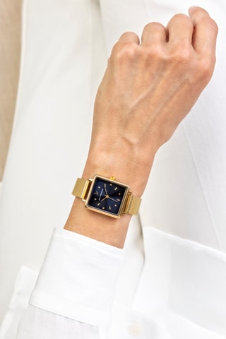 Montre à quartz en acier - Doré - Emily Westwood