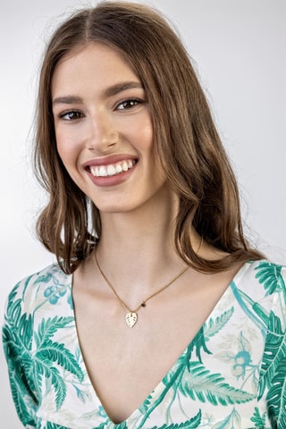 Collier - Doré et vert - Emily Westwood