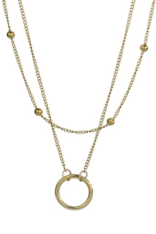 Collier Lyric - Acier inoxydable doré 