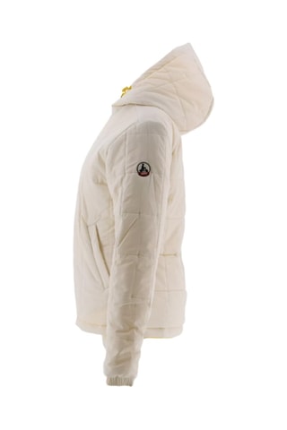 Blusão reversível com capuz Kara - Amarelo e cru