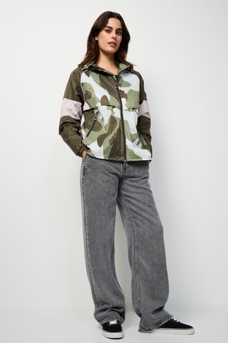 Corta-vento com capuz Scirocco - Verde