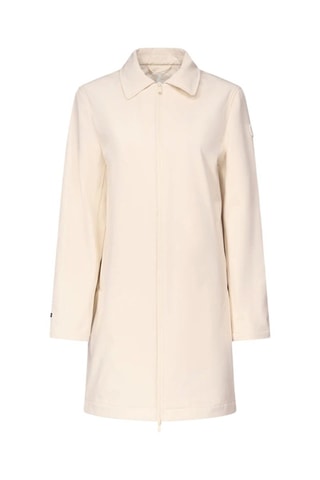 Corta-vento com capuz Corinthe - Marfim