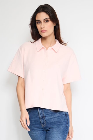 Camisa Nova - Rosa-maquilhagem