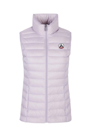 Colete acolchoado slim Seda - Lilás