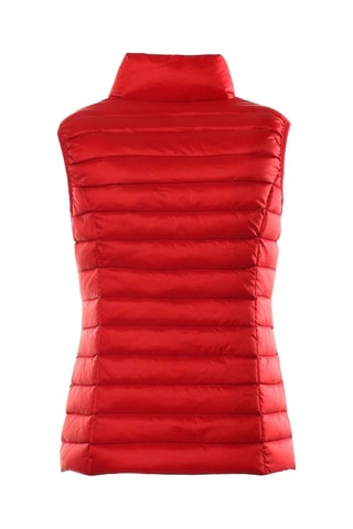 Colete acolchoado slim Seda - Vermelho