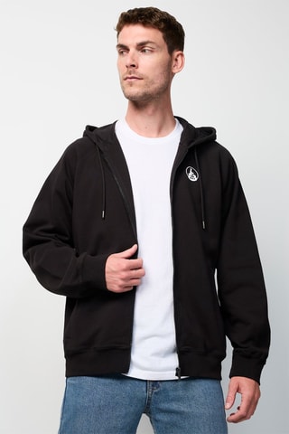 Sweat com capuz Branco - Preto