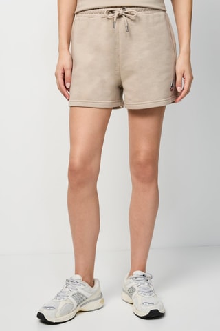 Calções de cintura alta Barcelona - Bege