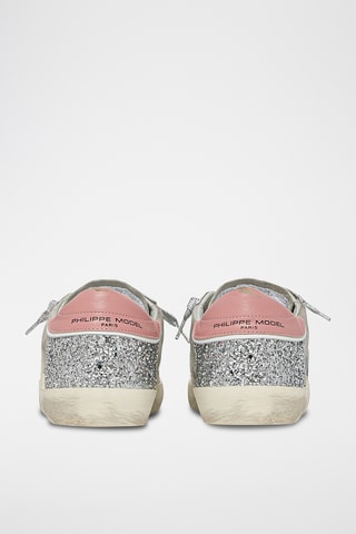 Baskets en cuir - Gris