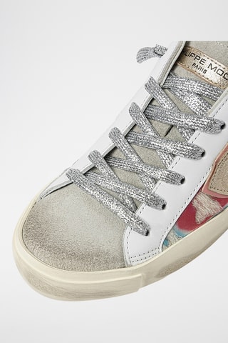 Baskets en cuir - Gris