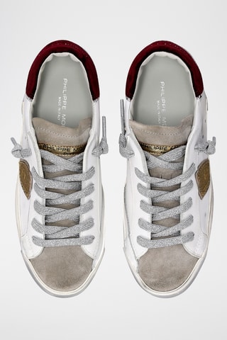 Baskets en cuir - Blanc