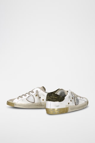 Baskets en cuir - Blanc